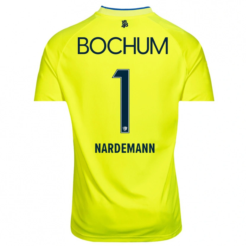 Danxen Homem Kari Närdemann #1 Verde Amarelo Camisola Guarda-Redes 2025/26 Camisa Brasil