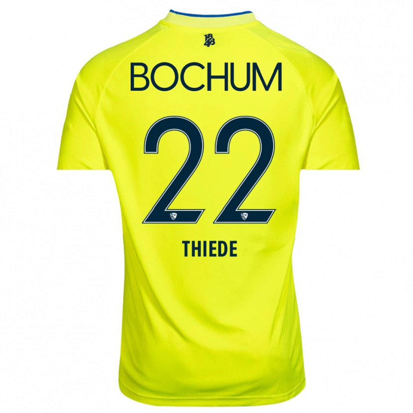 Danxen Homem Niclas Thiede #22 Verde Amarelo Camisola Guarda-Redes 2025/26 Camisa Brasil