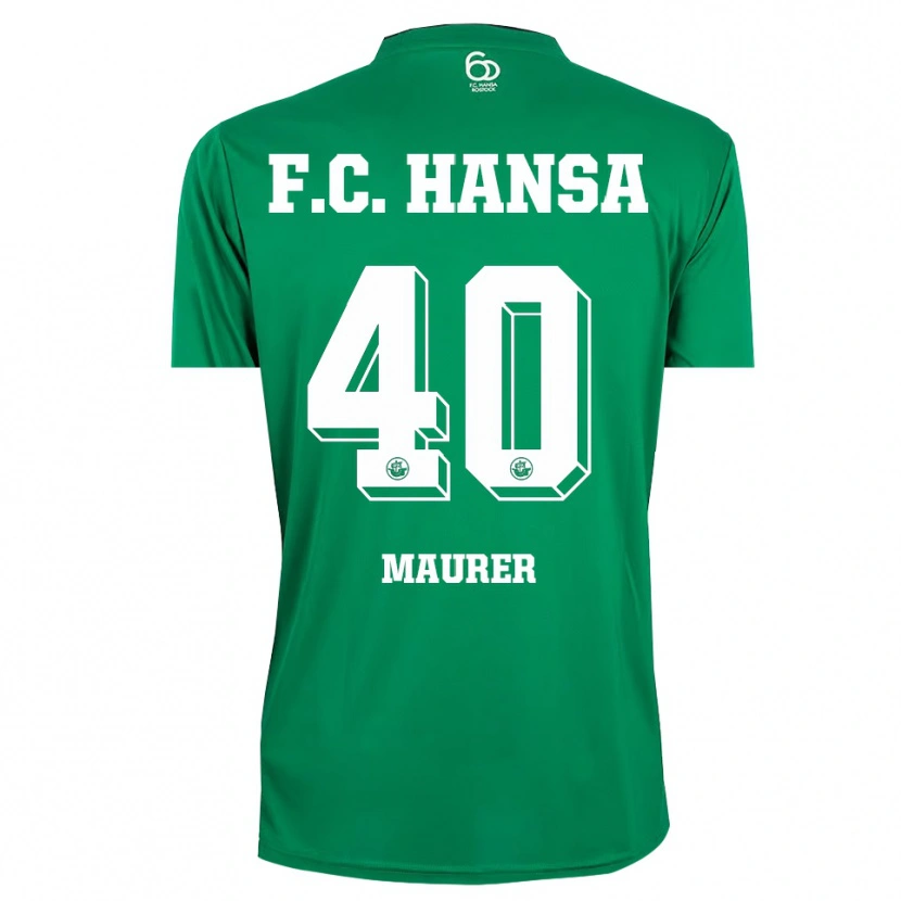 Danxen Homem Erik Maurer #40 Verde Escuro Branco Camisola Guarda-Redes 2025/26 Camisa Brasil