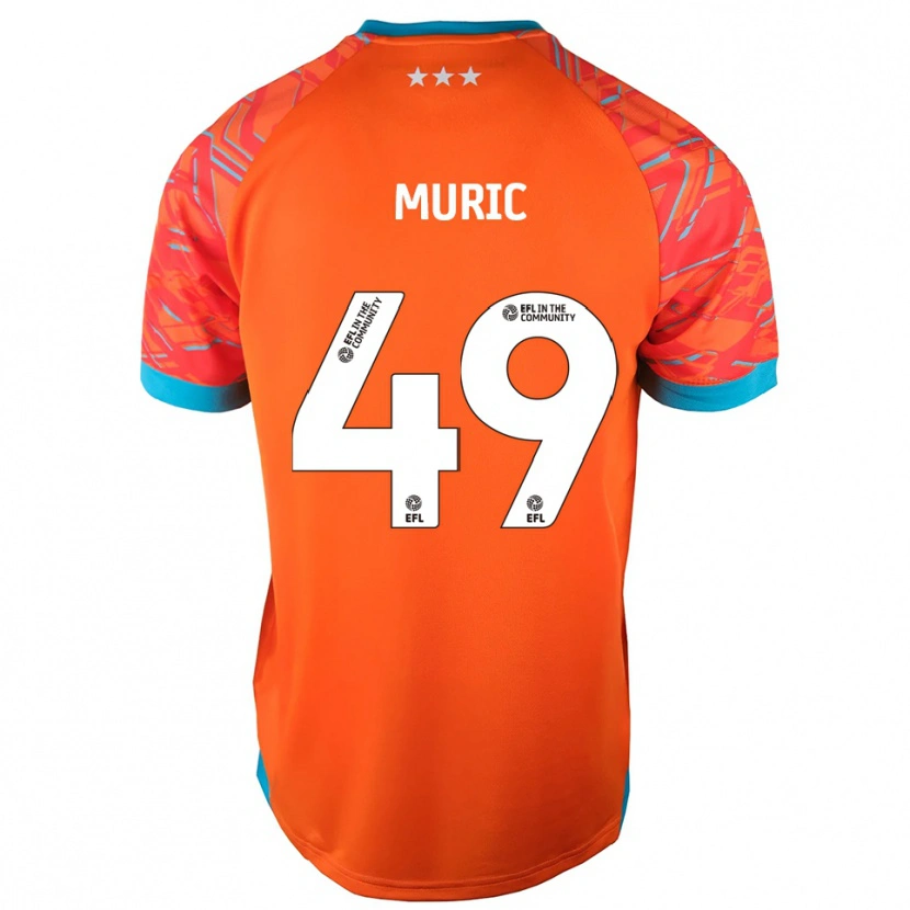 Danxen Homem Arijanet Muric #49 Branco Laranja Camisola Guarda-Redes 2025/26 Camisa Brasil