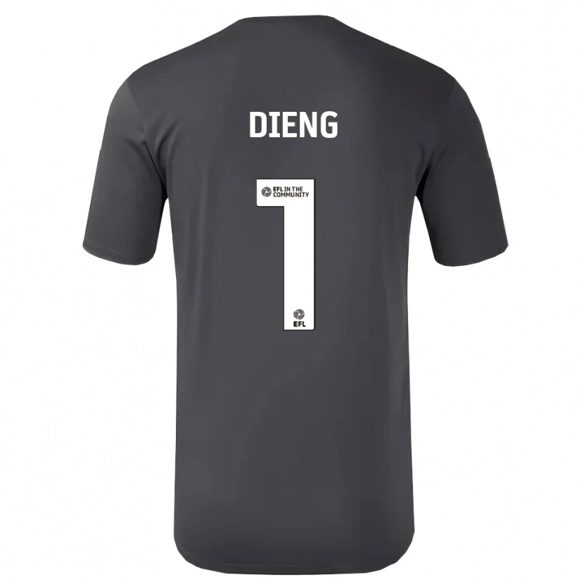 Danxen Homem Seny Dieng #1 Branco Preto Camisola Guarda-Redes 2025/26 Camisa Brasil