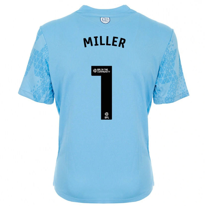 Danxen Homem Anna Miller #1 Preto Azul Céu Camisola Guarda-Redes 2025/26 Camisa Brasil