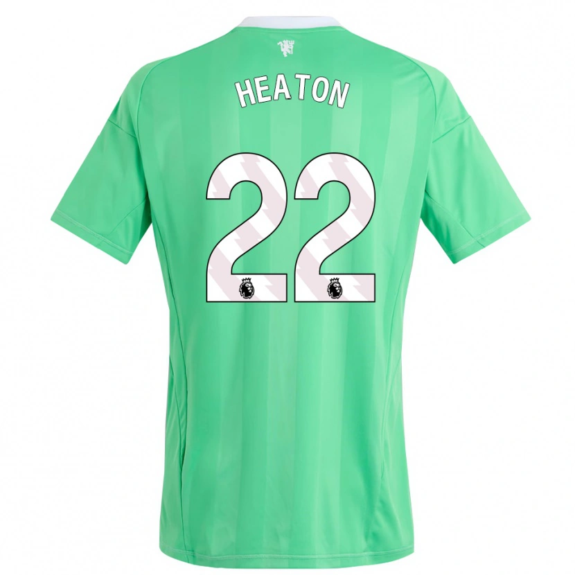 Danxen Homem Tom Heaton #22 Verde Esmeralda Camisola Guarda-Redes 2025/26 Camisa Brasil