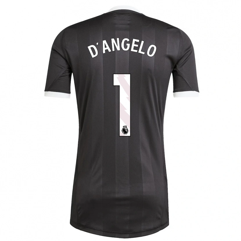 Danxen Homem Sabrina D'angelo #1 Preto Branco Camisola Guarda-Redes 2025/26 Camisa Brasil