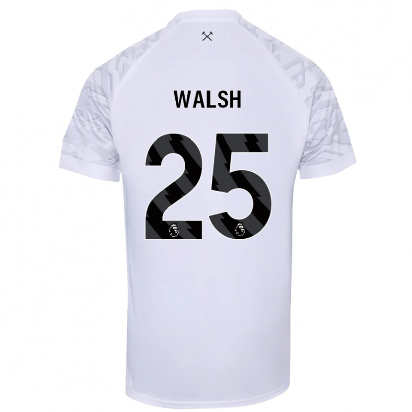 Danxen Homem Megan Walsh #25 Preto Branco Camisola Guarda-Redes 2025/26 Camisa Brasil