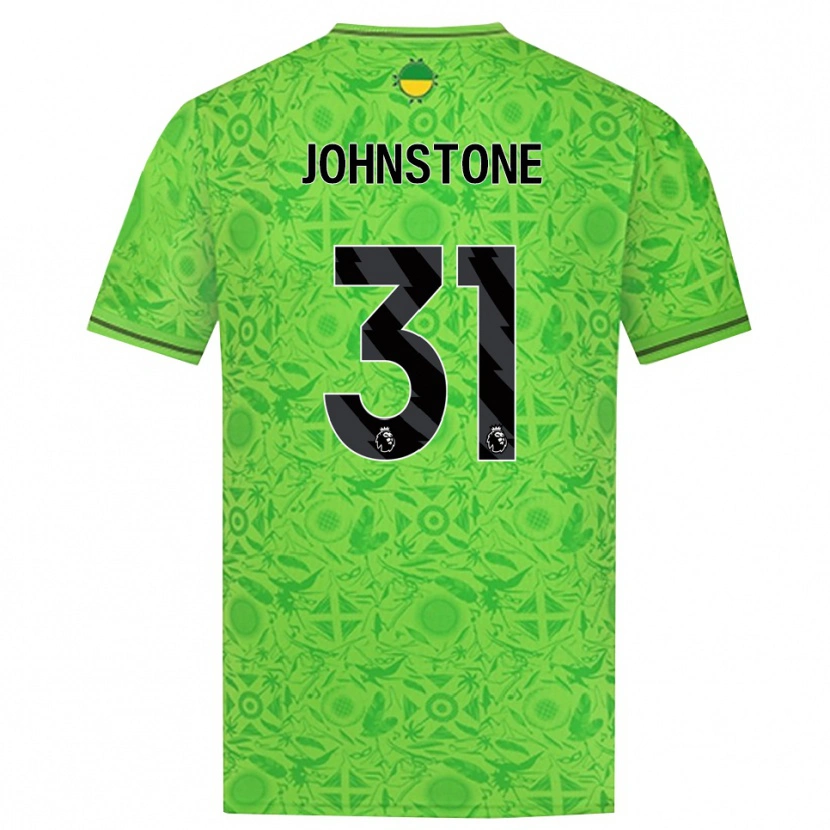 Danxen Homem Sam Johnstone #31 Verde Preto Camisola Guarda-Redes 2025/26 Camisa Brasil