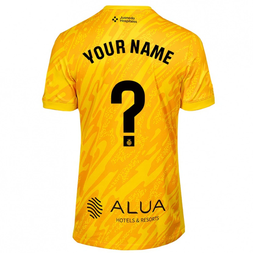 Danxen Homem RCD Mallorca Laranja Preto Camisola Guarda-Redes 2025/26 Camisa Brasil