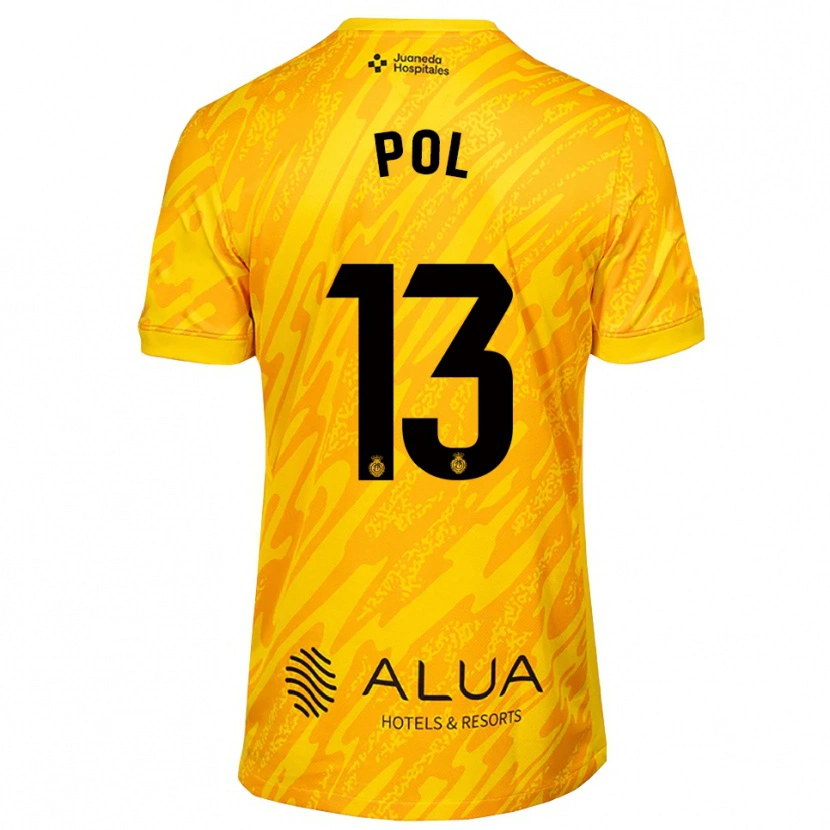 Danxen Homem Joan Pol #13 Laranja Preto Camisola Guarda-Redes 2025/26 Camisa Brasil