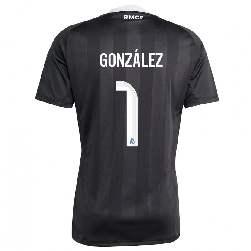 Danxen Homem Álvaro González #1 Preto Branco Camisola Guarda-Redes 2025/26 Camisa Brasil