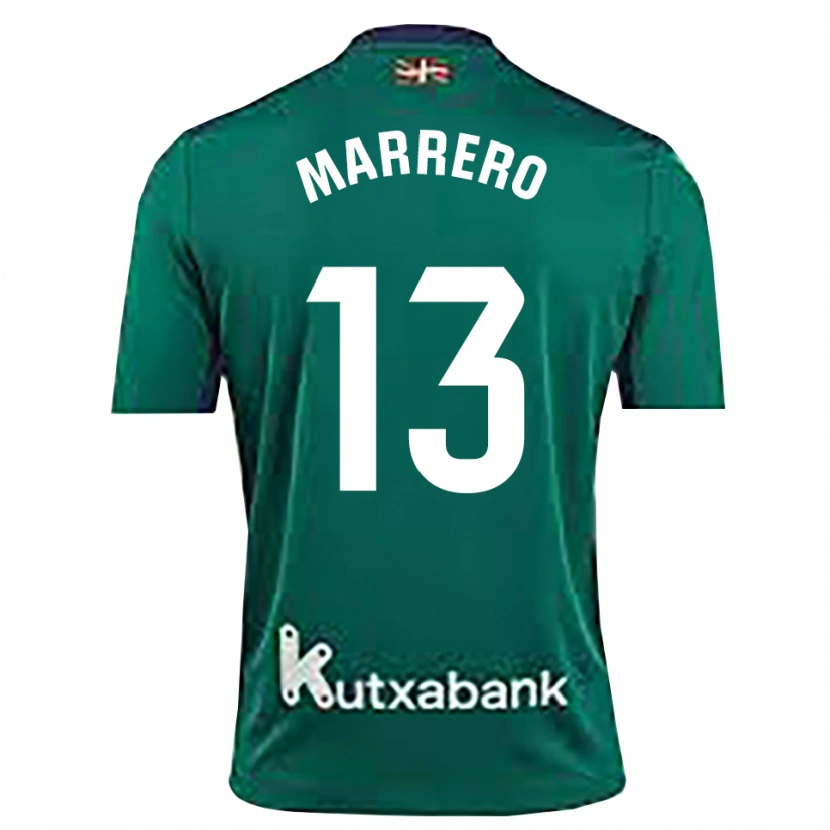 Danxen Homem Unai Marrero #13 Azul Marinho Verde Camisola Guarda-Redes 2025/26 Camisa Brasil