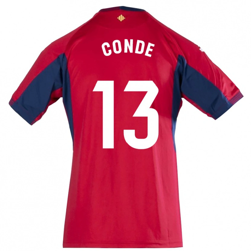 Danxen Homem Diego Conde #13 Azul Real Vermelho Camisola Guarda-Redes 2025/26 Camisa Brasil