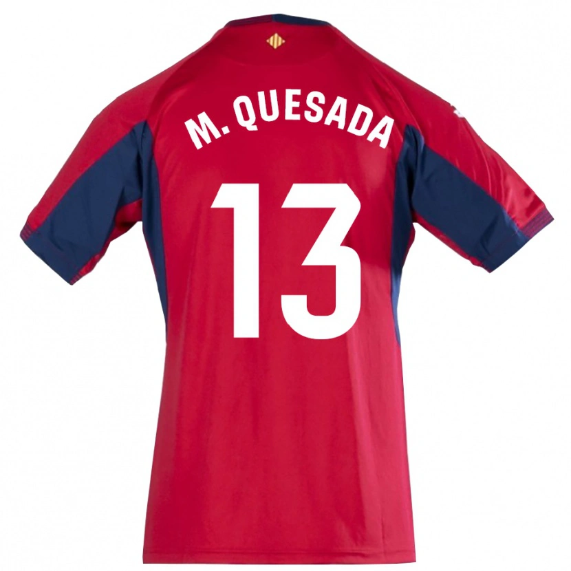 Danxen Homem Montserrat Quesada Carrasco #13 Azul Real Vermelho Camisola Guarda-Redes 2025/26 Camisa Brasil