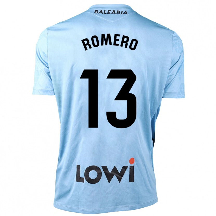 Danxen Homem Cayetano Romero #13 Azul Claro Preto Camisola Guarda-Redes 2025/26 Camisa Brasil