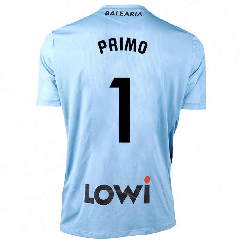 Danxen Homem Álex Primo #1 Azul Claro Preto Camisola Guarda-Redes 2025/26 Camisa Brasil