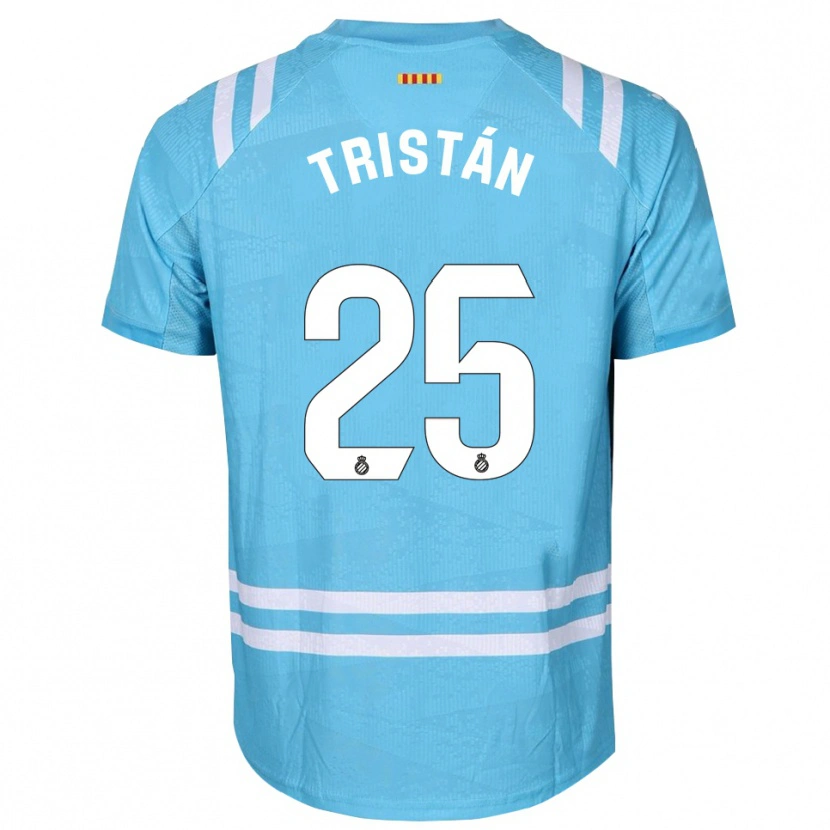 Danxen Homem Pol Tristán #25 Azul Claro Branco Camisola Guarda-Redes 2025/26 Camisa Brasil