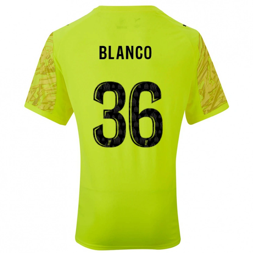 Danxen Homem Rubén Blanco #36 Verde Fluorescente Preto Camisola Guarda-Redes 2025/26 Camisa Brasil