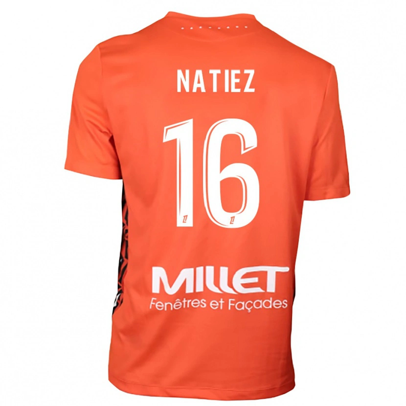 Danxen Homem Stanislas Natiez #16 Laranja Branco Camisola Guarda-Redes 2025/26 Camisa Brasil