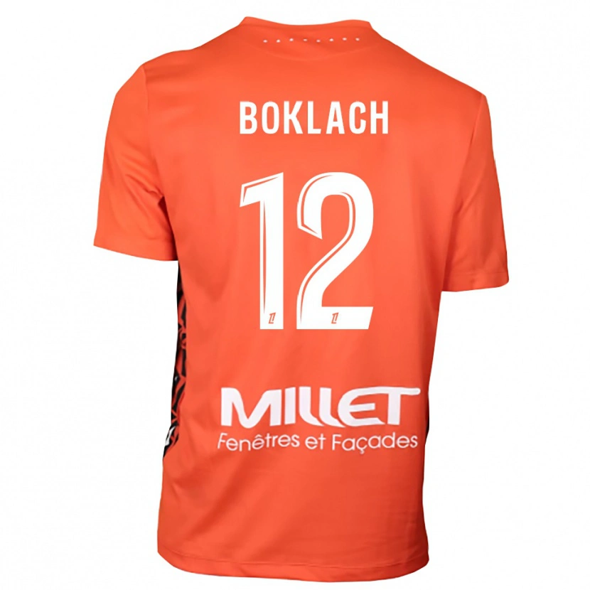 Danxen Homem Kateryna Boklach #12 Laranja Branco Camisola Guarda-Redes 2025/26 Camisa Brasil