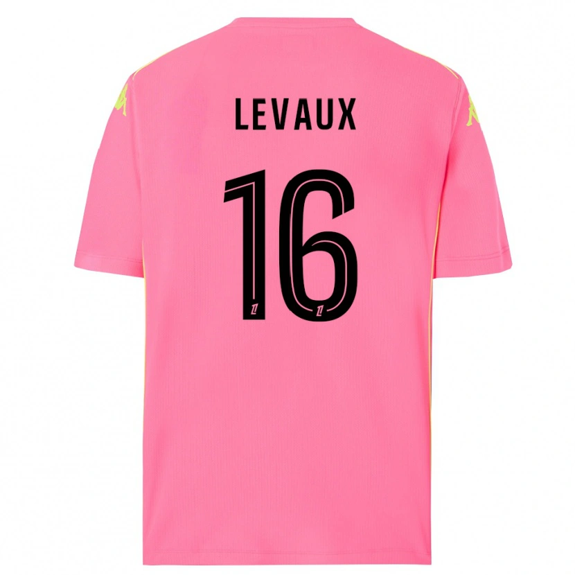 Danxen Homem Lana Levaux #16 Rosa Choque Preto Camisola Guarda-Redes 2025/26 Camisa Brasil