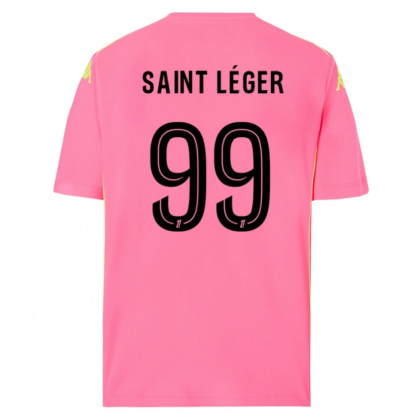 Danxen Homem Maureen Saint Léger #99 Rosa Choque Preto Camisola Guarda-Redes 2025/26 Camisa Brasil