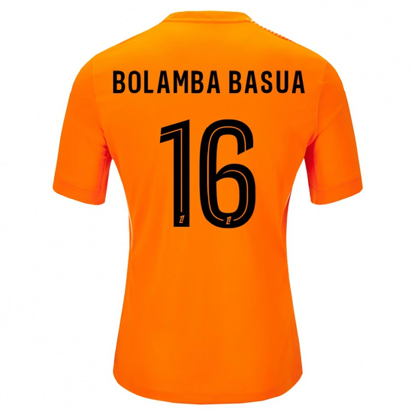 Danxen Homem Kévin Bolamba Basua #16 Laranja Preto Camisola Guarda-Redes 2025/26 Camisa Brasil
