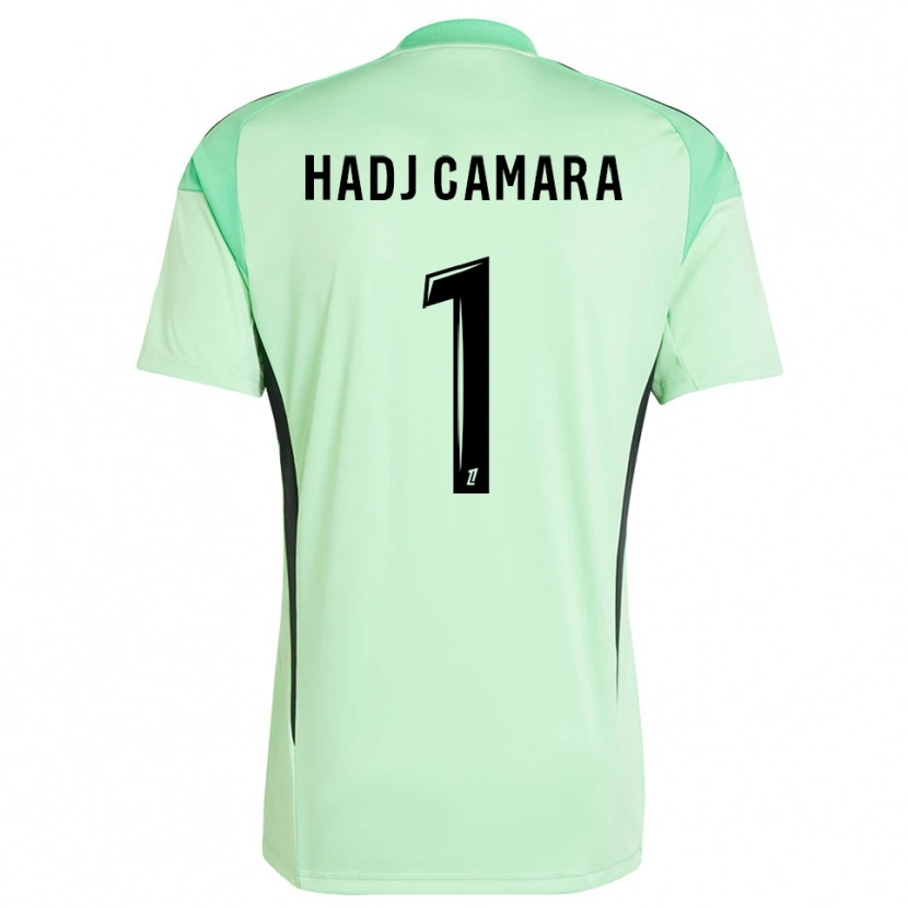 Danxen Homem El Hadj Camara #1 Verde Claro Preto Camisola Guarda-Redes 2025/26 Camisa Brasil