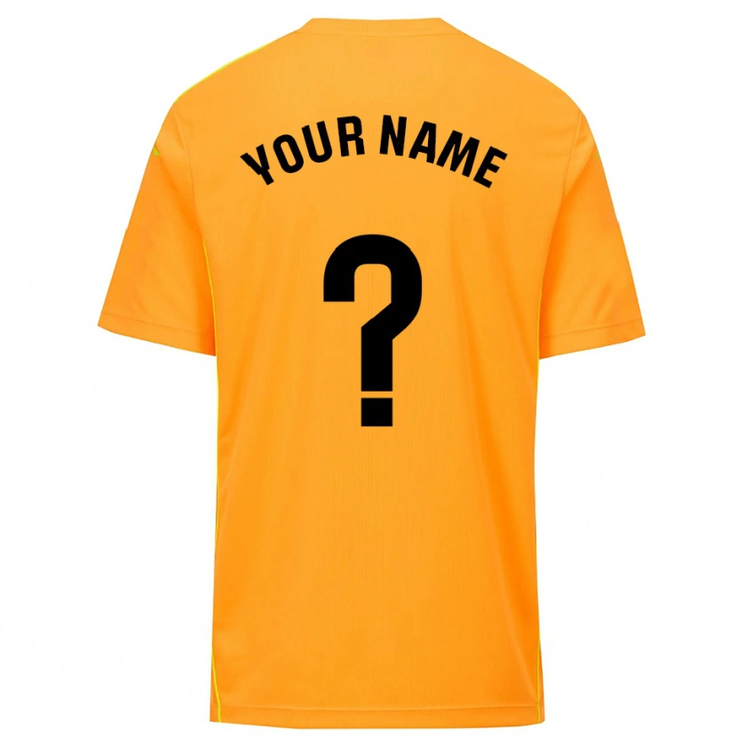 Danxen Homem Real Valladolid Laranja Preto Camisola Guarda-Redes 2025/26 Camisa Brasil