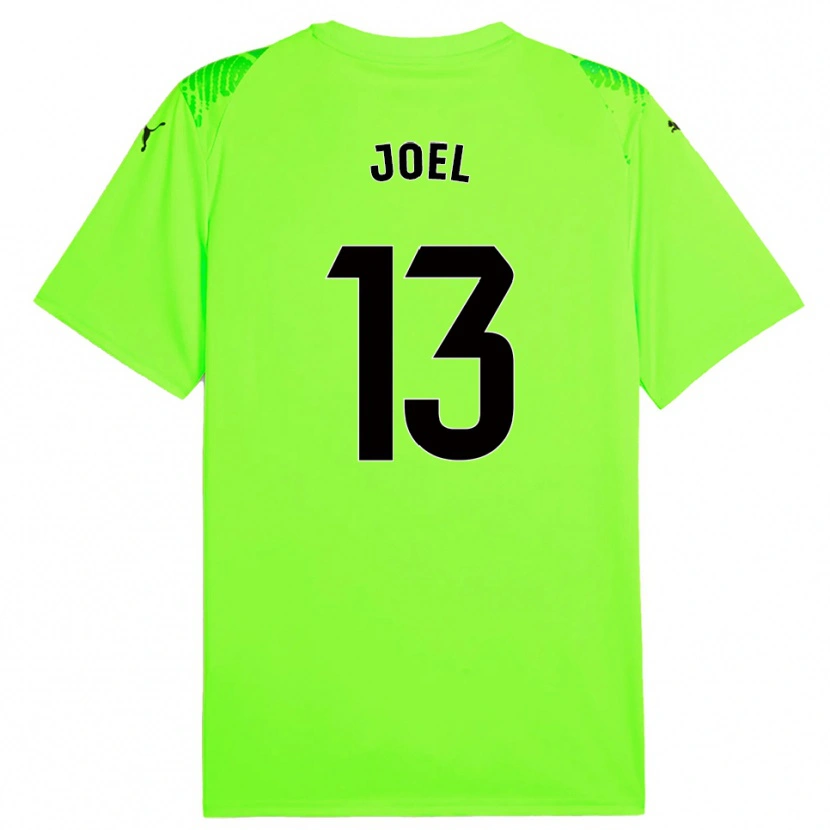 Danxen Homem Christian Joel #13 Verde Grama Camisola Guarda-Redes 2025/26 Camisa Brasil