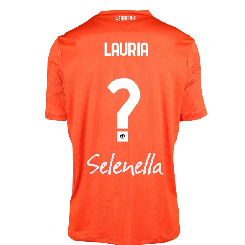 Danxen Homem Nicole Lauria #0 Laranja Preto Branco Camisola Guarda-Redes 2025/26 Camisa Brasil