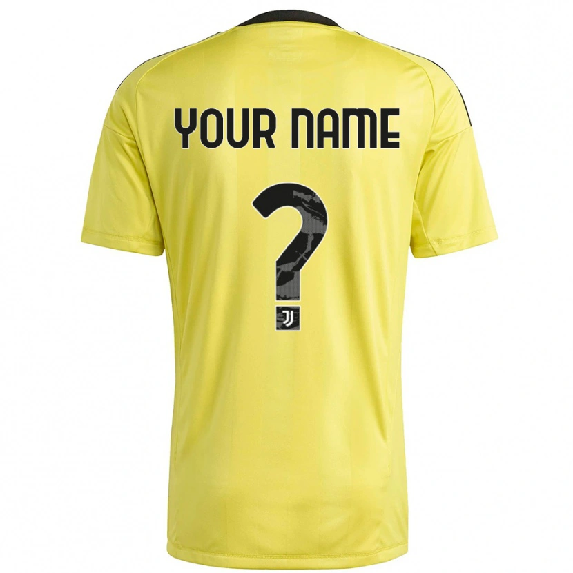 Danxen Homem Juventus Branco Amarelo Camisola Guarda-Redes 2025/26 Camisa Brasil