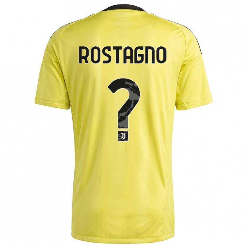 Danxen Homem Alberto Rostagno #0 Branco Amarelo Camisola Guarda-Redes 2025/26 Camisa Brasil
