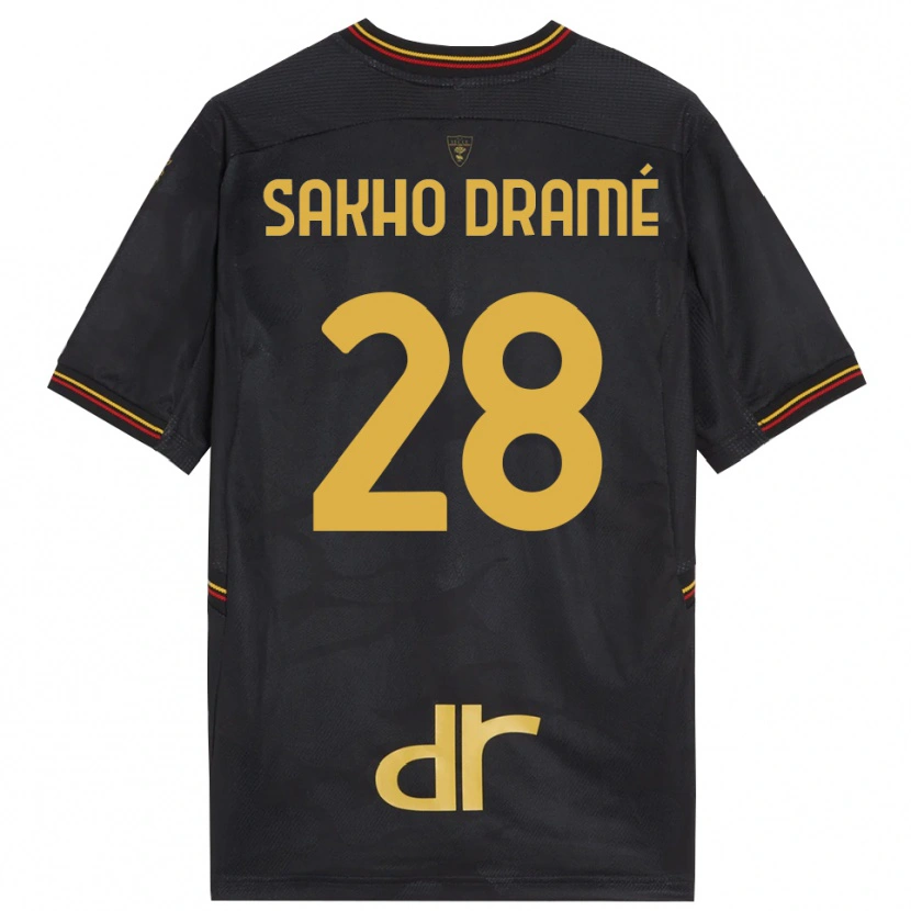 Danxen Homem Samba Sakho Dramé #28 Preto Marrom Camisola Guarda-Redes 2025/26 Camisa Brasil