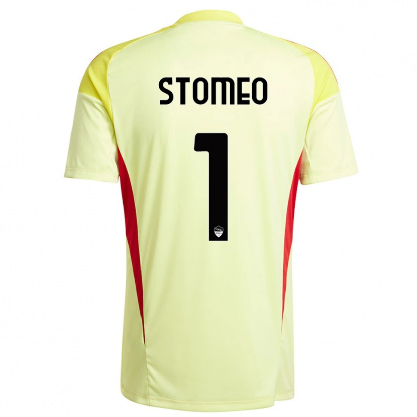 Danxen Homem Giorgio Stomeo #1 Laranja Amarelo Claro Camisola Guarda-Redes 2025/26 Camisa Brasil