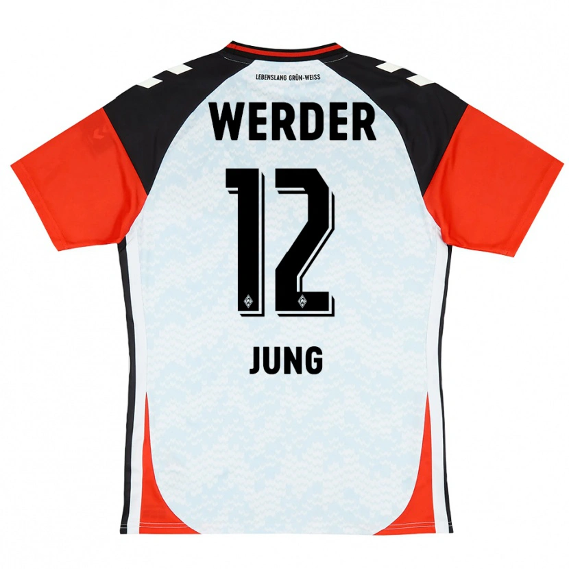 Danxen Homem Hugo Jung #12 Amarelo Vermelho Preto Camisola Guarda-Redes 2025/26 Camisa Brasil