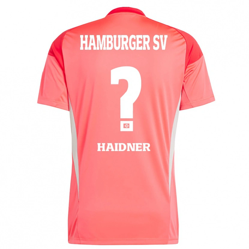 Danxen Homem Larissa Haidner #0 Laranja Vermelho Camisola Guarda-Redes 2025/26 Camisa Brasil