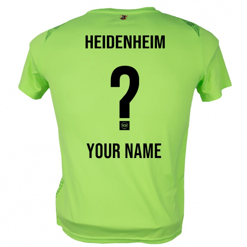 Danxen Homem 1. FC Heidenheim Verde Pálido Camisola Guarda-Redes 2025/26 Camisa Brasil
