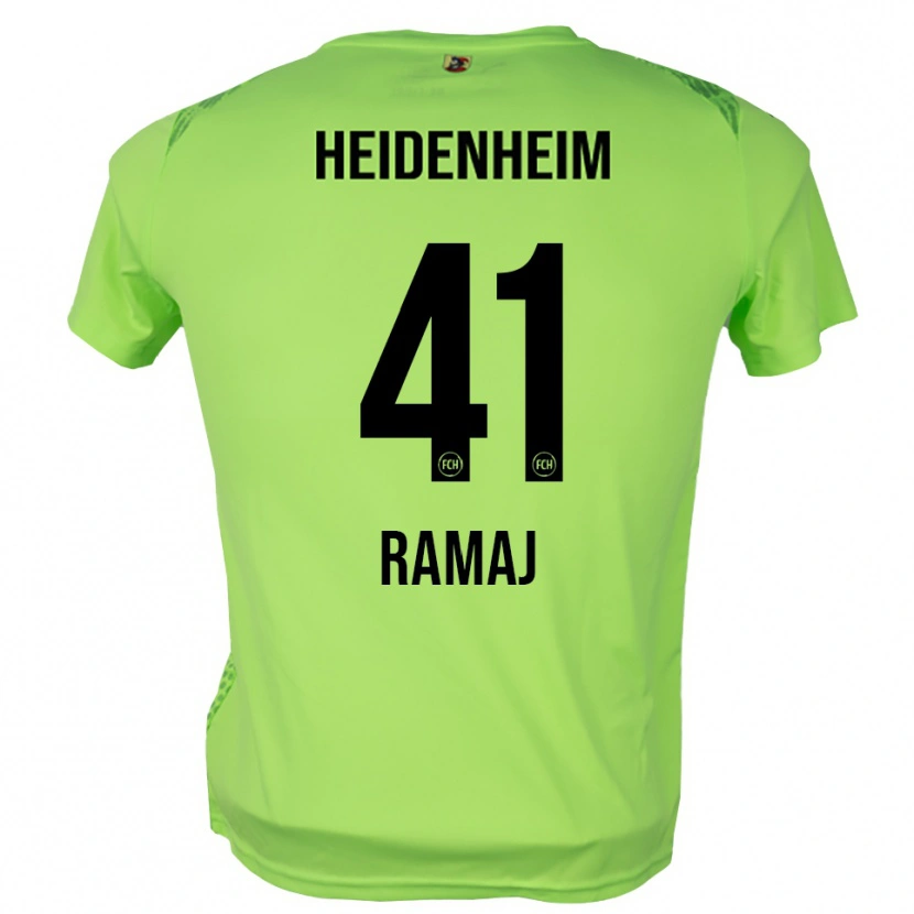 Danxen Homem Diant Ramaj #41 Verde Pálido Camisola Guarda-Redes 2025/26 Camisa Brasil