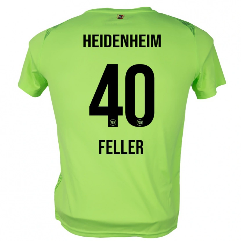 Danxen Homem Frank Feller #40 Verde Pálido Camisola Guarda-Redes 2025/26 Camisa Brasil
