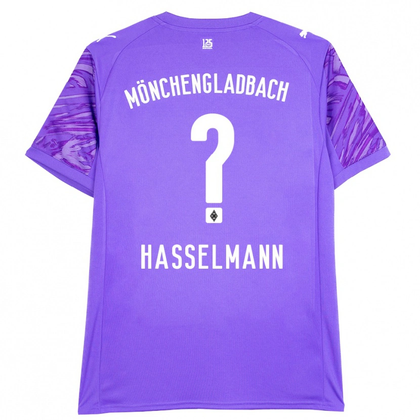 Danxen Homem Nina Hasselmann #0 Branco Lilás Camisola Guarda-Redes 2025/26 Camisa Brasil