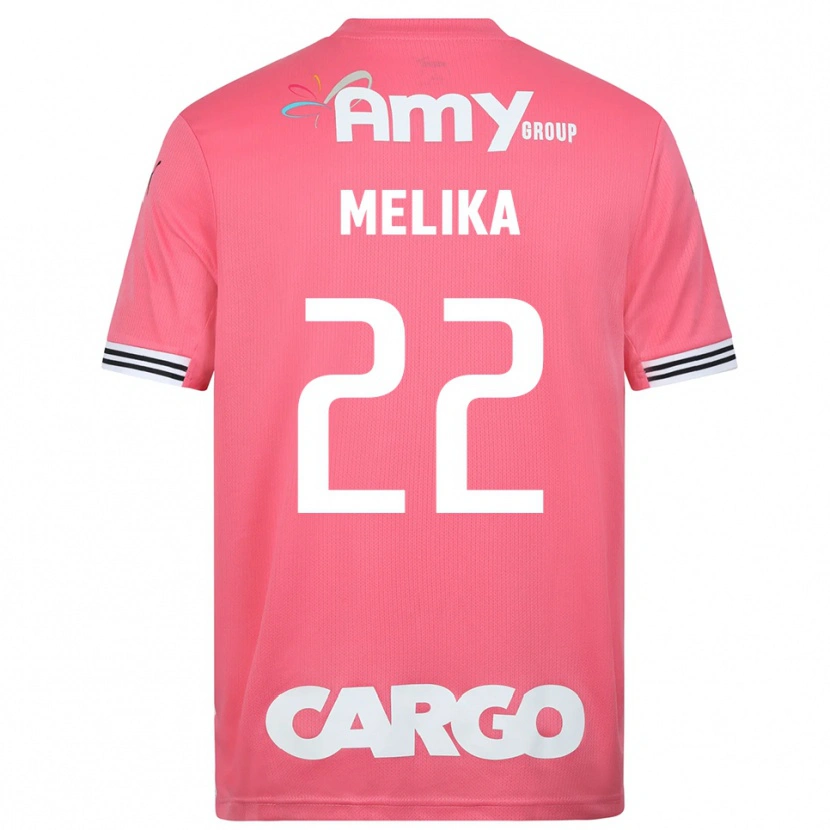 Danxen Homem Ofek Melika #22 Branco Rosa Camisola Guarda-Redes 2025/26 Camisa Brasil