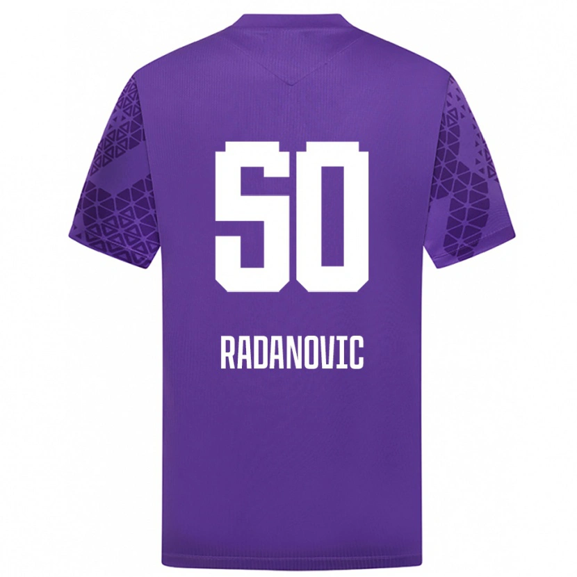 Danxen Homem Savo Radanovic #50 Branco Índigo Camisola Guarda-Redes 2025/26 Camisa Brasil