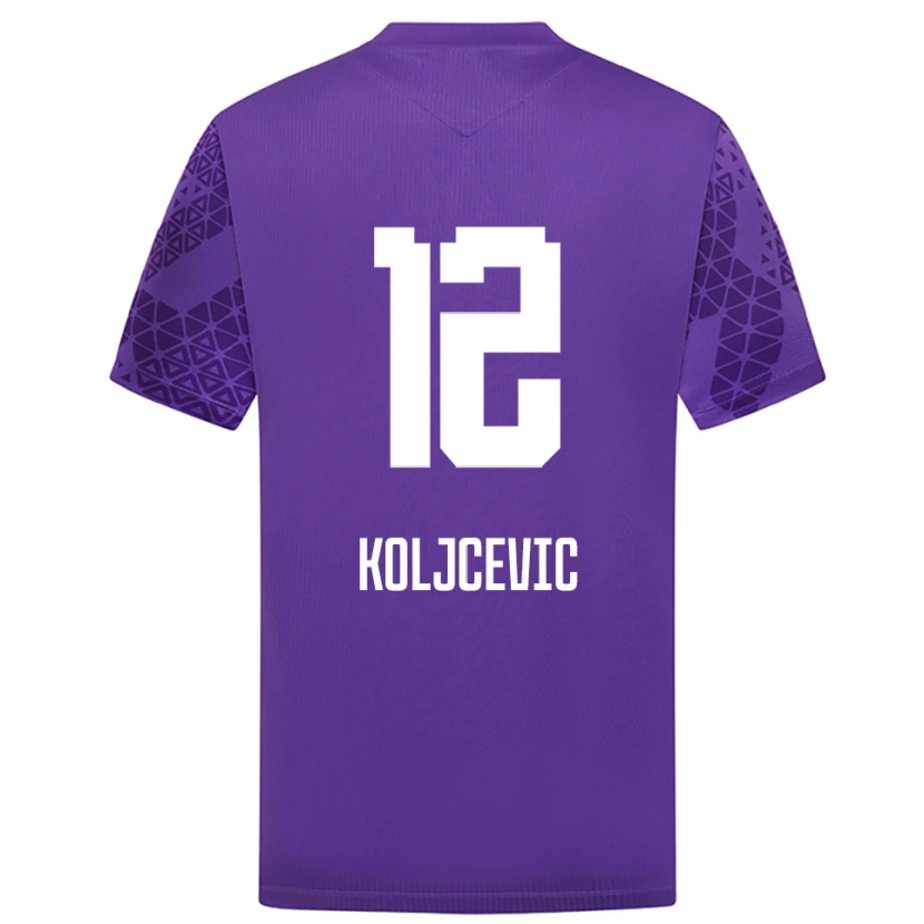 Danxen Homem Danilo Koljcevic #12 Branco Índigo Camisola Guarda-Redes 2025/26 Camisa Brasil