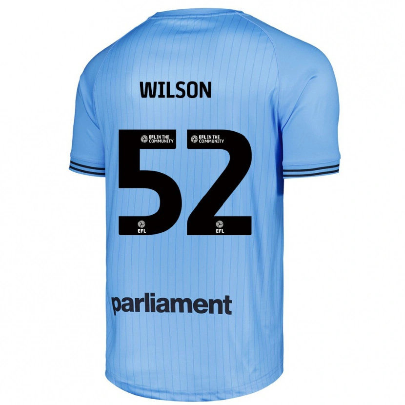 Danxen Mulher Aston Wilson #52 Azul Celeste Claro Camisola Guarda-Redes 2025/26 Camisa Brasil