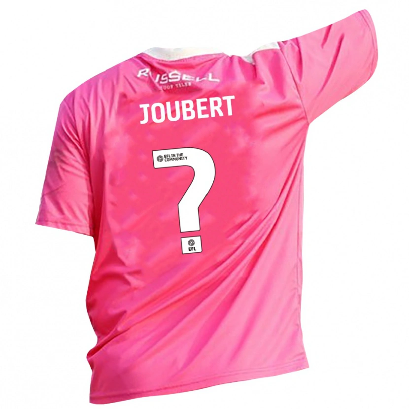 Danxen Mulher Lucas Joubert #0 Rosa Rose Camisola Guarda-Redes 2025/26 Camisa Brasil