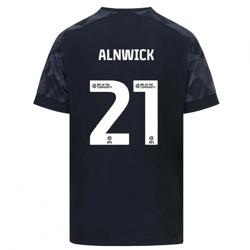 Danxen Mulher Jak Alnwick #21 Preto Branco Camisola Guarda-Redes 2025/26 Camisa Brasil