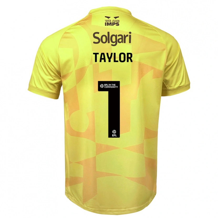 Danxen Mulher Jaden Taylor #1 Preto Amarelo Camisola Guarda-Redes 2025/26 Camisa Brasil