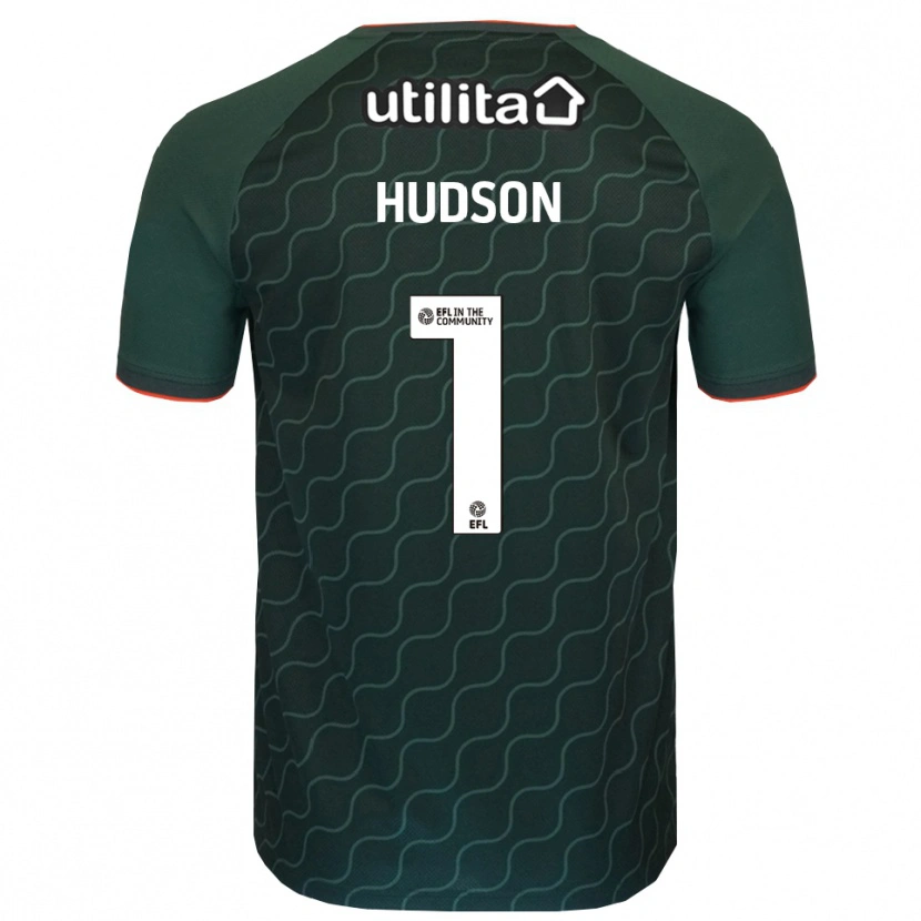 Danxen Mulher Sarah Hudson #1 Verde Escuro Camisola Guarda-Redes 2025/26 Camisa Brasil