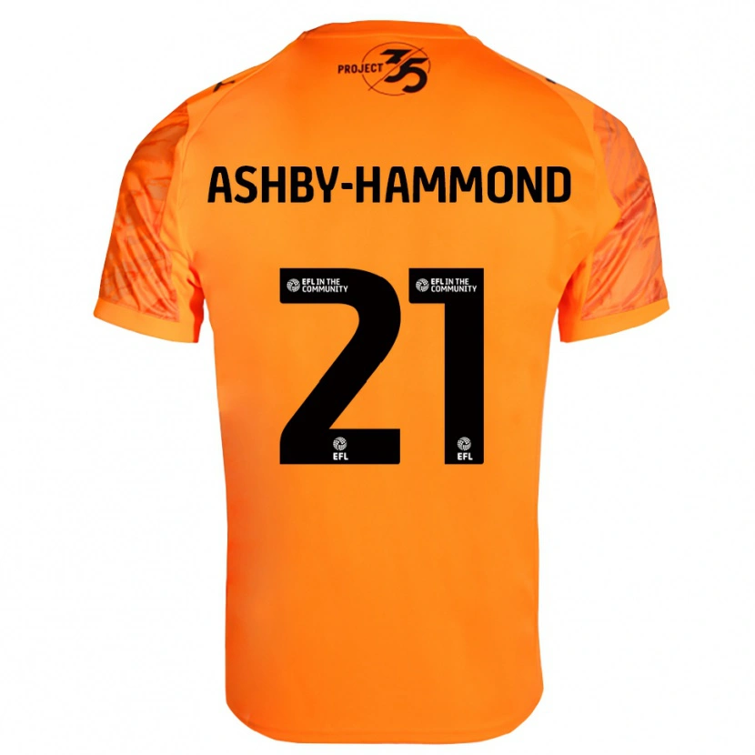 Danxen Mulher Luca Ashby-Hammond #21 Preto Laranja Camisola Guarda-Redes 2025/26 Camisa Brasil