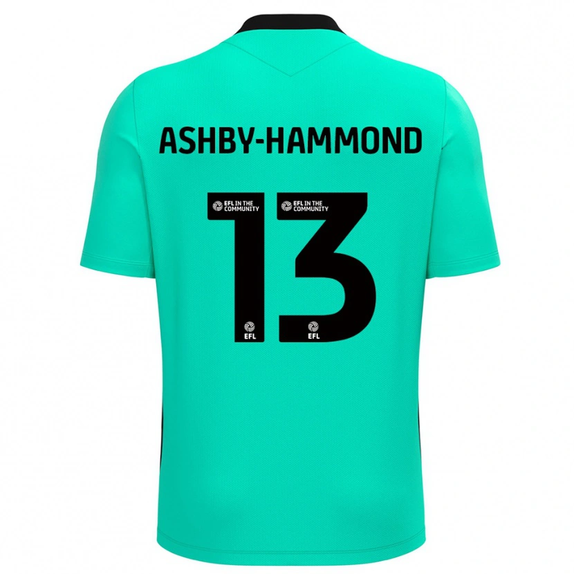 Danxen Mulher Taye Ashby-Hammond #13 Turquesa Camisola Guarda-Redes 2025/26 Camisa Brasil