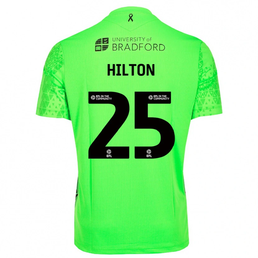 Danxen Mulher Joe Hilton #25 Verde Primavera Camisola Guarda-Redes 2025/26 Camisa Brasil
